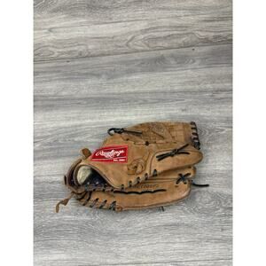 Rawlings Sandlot 14" RHT Softball Glove Right Hand Thrower Leather SL140BPS